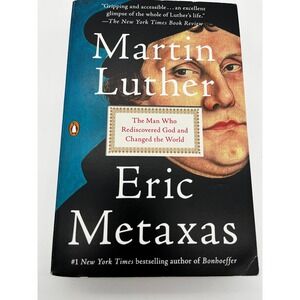 Penguin Book Martin Luther Eric Metaxas Biography Paperback Religion History